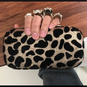 Animal Print Minaudiere (handbag)